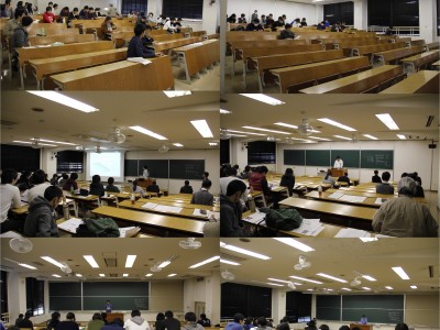 自然科学分野・卒業研究中間発表会（11月）