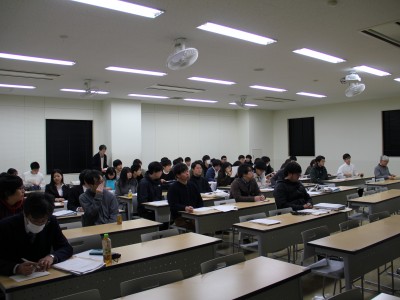 平成30年度基礎理学科卒業論文発表会（2月）