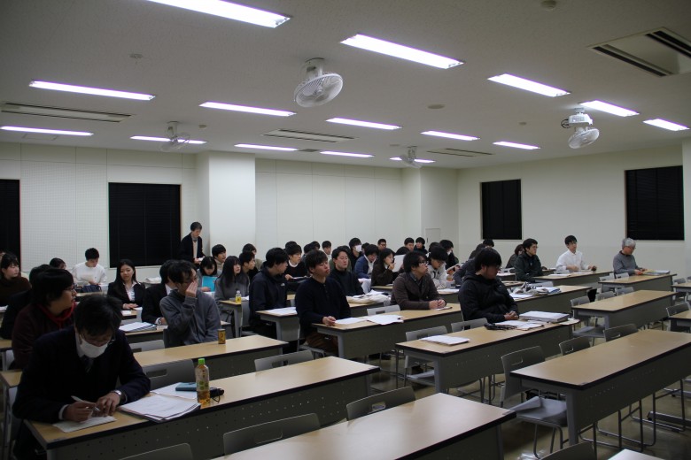 平成30年度基礎理学科卒業論文発表会（2月）