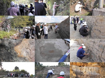 野外実戦指導実習Ⅱ地学編実施