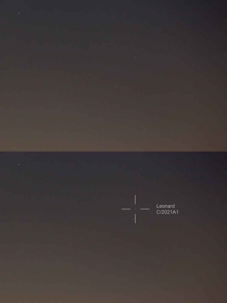 レナード彗星(20211217_1759)