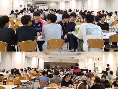 「院生・卒研生・教員と語ろう会」を開催しました