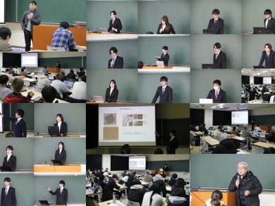 物理・化学・生物分野の卒業研究発表会開催