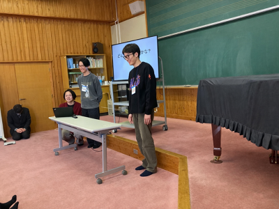 齋藤研の3年生が報告会に参加