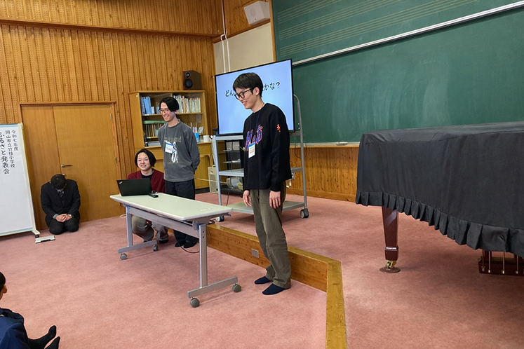 齋藤研の3年生が報告会に参加