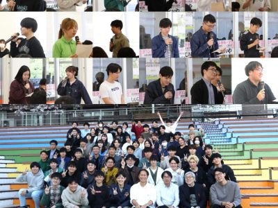 新入生オリエンテーション後にレクリエーションを行いました